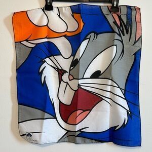 Vintage 1993 Bugs Bunny Bandana - Looney Tunes - Warner Bros. - Bandaroo